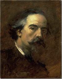 Portrait of Jean-Baptiste Carpeaux: Self-portrait